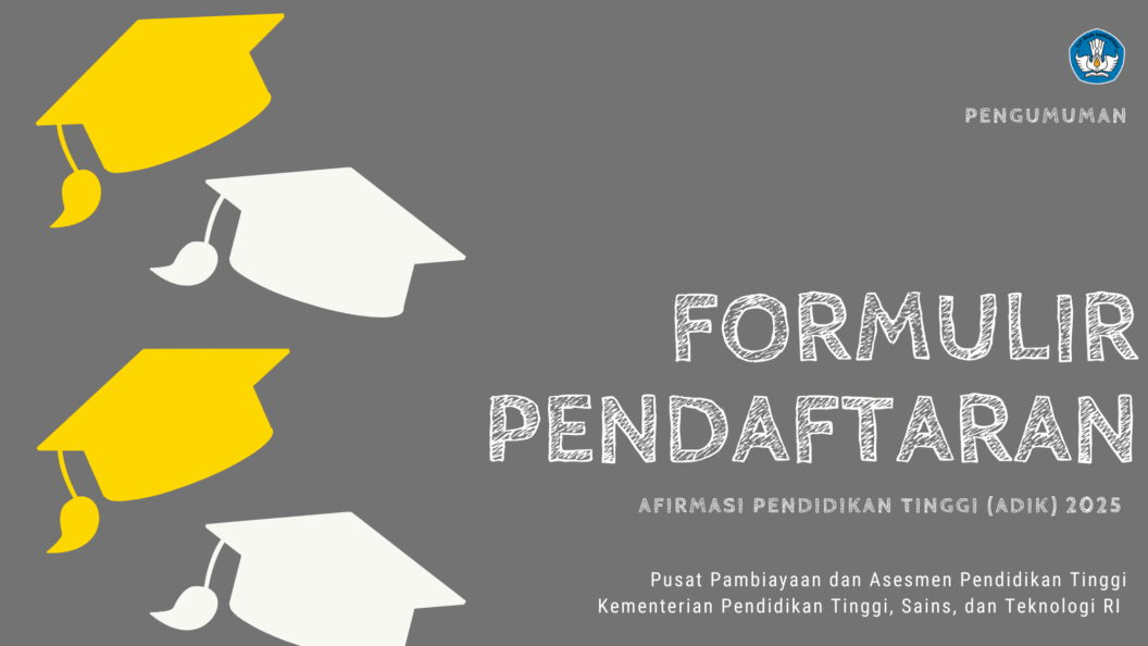 Formulir Pendaftaran ADik 2025